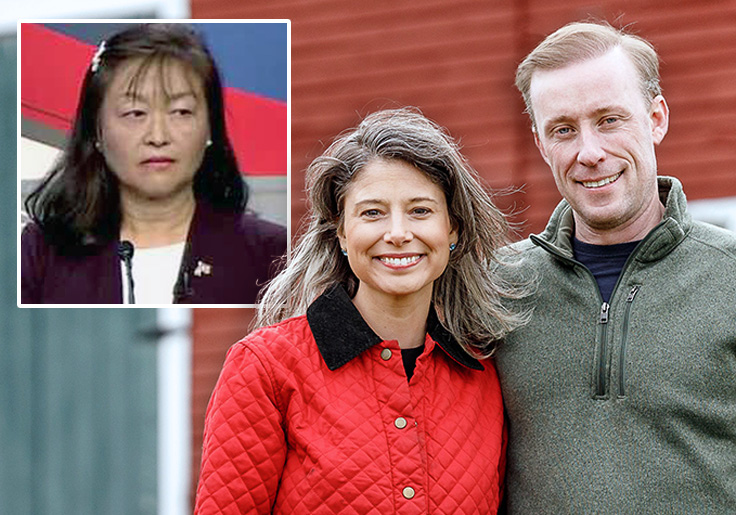 BEASTMODE: Lily Tang Williams Bodyslams Jake Sullivan's Wife at Congressional Debate