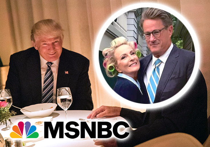 Morning Woe: Scarborough, Brzezinski Grovel to 'Fascist' Trump as MSNBC's Fate Hangs in the Balance, Viewers Slam 'Pathetic Betrayal'