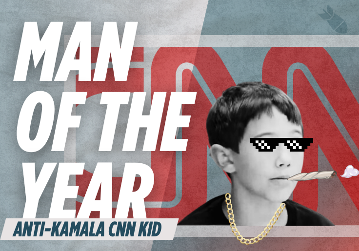2024 Man of the Year: Anti-Kamala CNN Kid