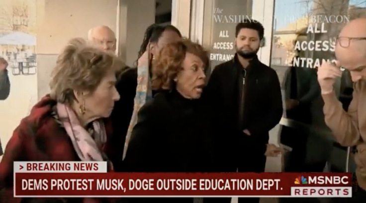 WATCH: Dems Harass Federal ‘Security Guard’ Posted Outside of Education Department: ‘Gimme That ID Again!’