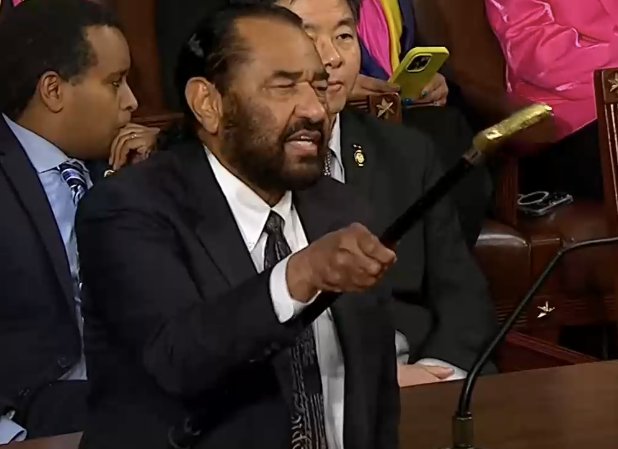 BEASTMODE: Mike Johnson Kicks Out Al Green for Disrupting Trump Address