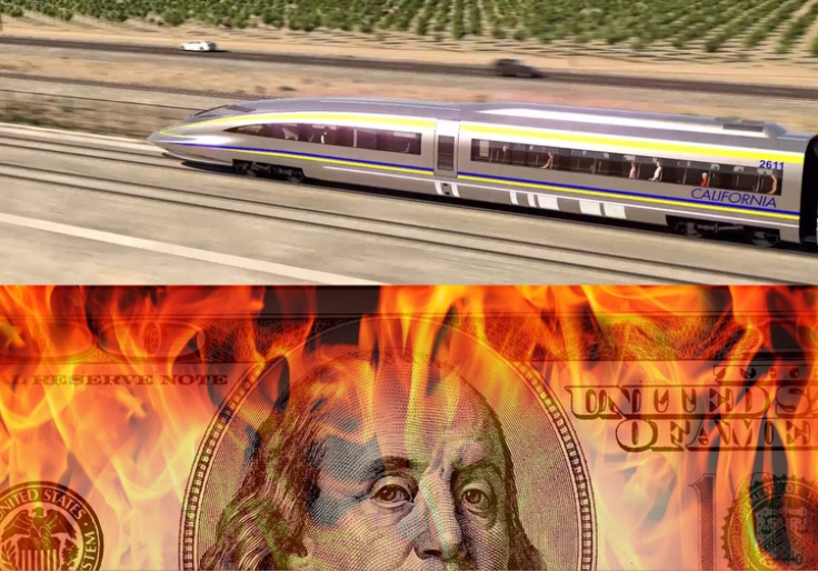 $50K for DEI Trainings, $5 Mil for Graffiti Removal, and No Rail Line: How California's High-Speed Rail Project Has Burned Through Taxpayer Cash