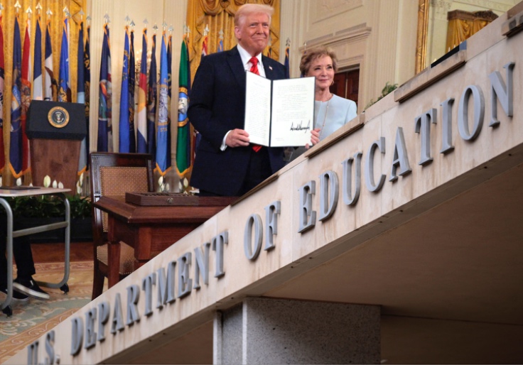 Trump Signs Executive Order To 'Begin Eliminating' the Department of Education