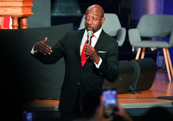 Raphael Warnock Lives Free in $1 Million Luxury Home—Purchased by His Church