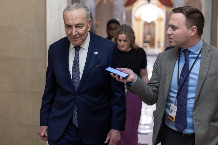 House Dems Ramp Up Calls for Schumer's Resignation as Donors Lament 'Despair and Hopelessness'