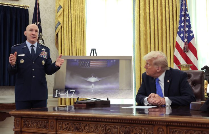 Trump Admin Chooses Boeing To Construct the 'Most Lethal Aircraft Ever Built'