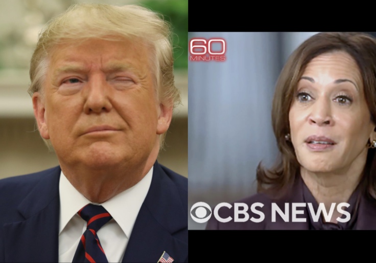 CBS Parent Company Entering Talks To Settle With Trump Over 'Deceptive' Kamala Harris Interview