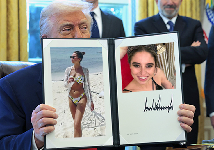 BEST WEEK EVER: Trump Frees Hot Ballerina After Winning Trade War, Making Showers Great Again (PHOTOS)