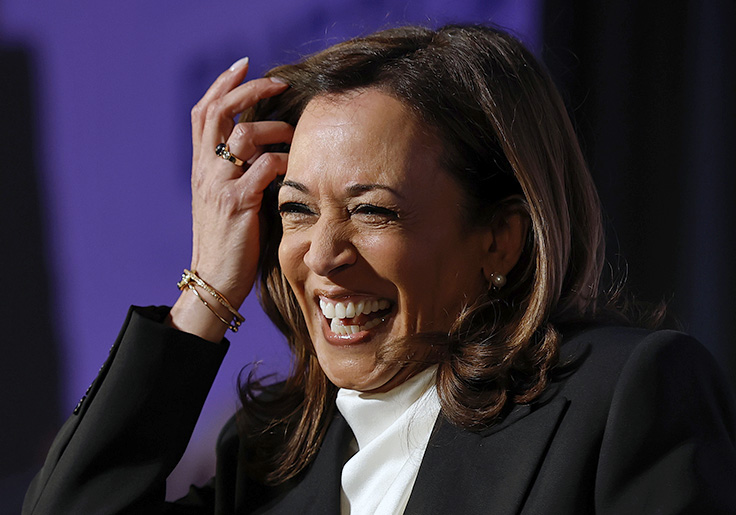 Kamala Cackles Back at Trump