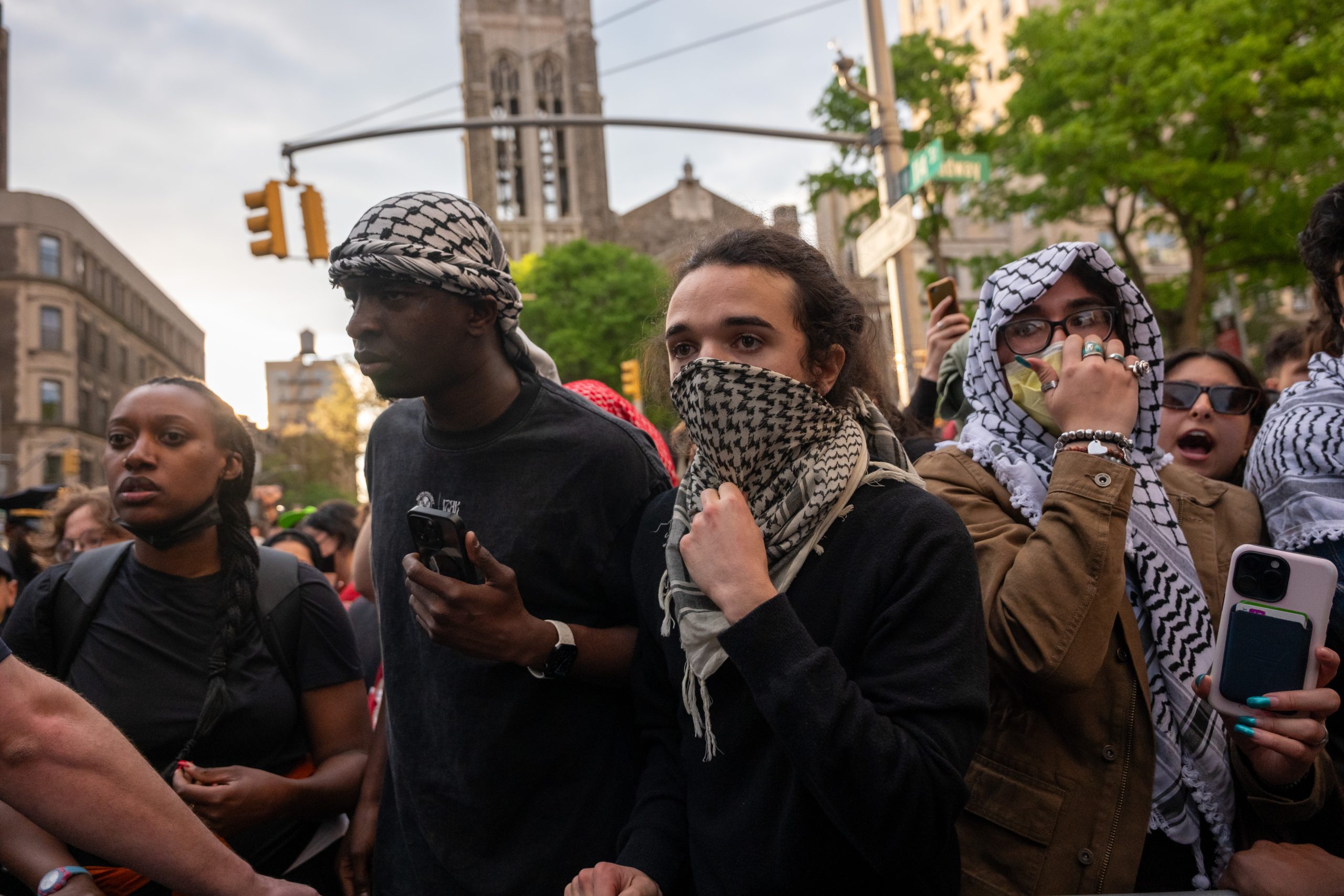 Dismiss Our Cases, Keffiyeh-Clad Columbia Radicals Tell NYC Court