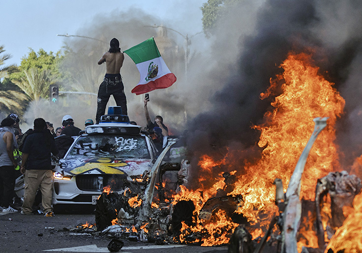 That Was Quick: Democrats Postpone ‘Sister Soulja Moment’ To Defend Illegal Immigrants and Rioters Waving Mexicans Flags on Burning Cars