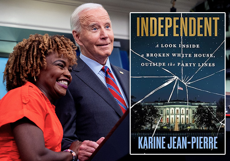 HISTORIC: Karine Jean-Pierre Becomes First Known Democrat To Leave the Party Because They Were Mean to Joe Biden