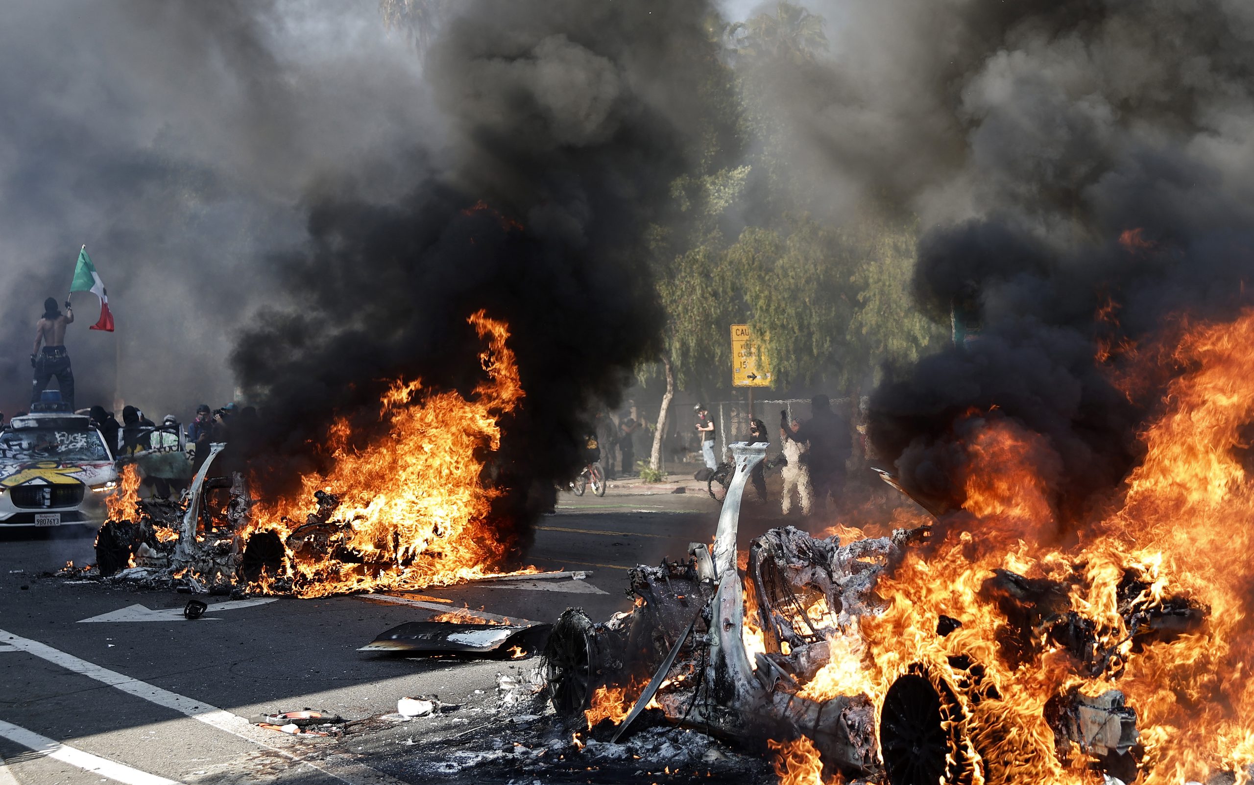 WATCH: Media Shrug Off LA Rioters as ‘Peaceful People’