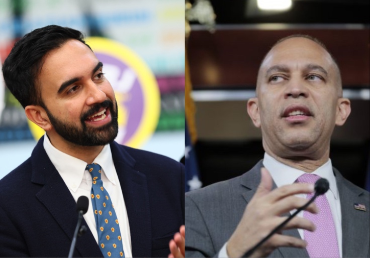 Socialist Revolution? Zohran Mamdani's Allies Seek To Primary House Minority Leader Hakeem Jeffries and Other Democrats, Report Says.