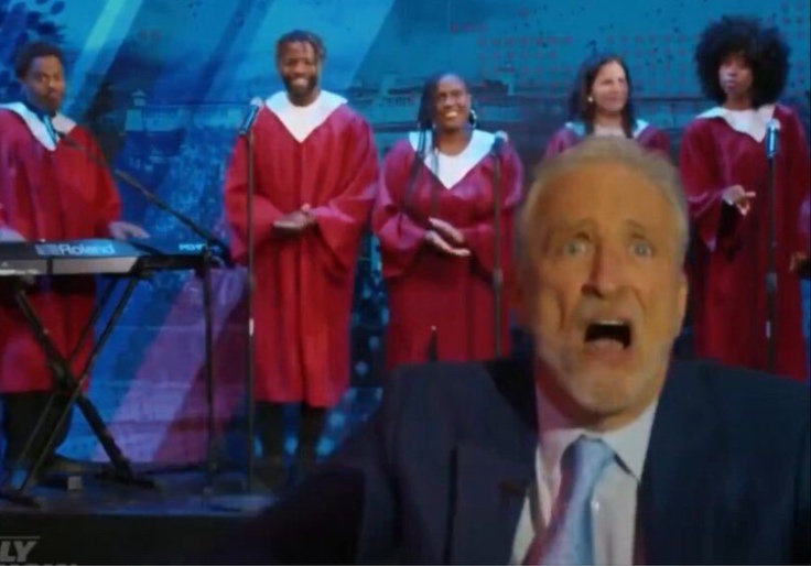 'Go F— Yourself': Jon Stewart Blasts CBS for Canceling Stephen Colbert's 'Late Show'