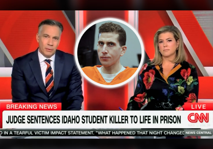 CNN Backs Grieving Families' Call for Mass Rape of Idaho Killer Bryan Kohberger (And So Do We)