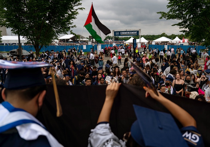 George Washington Was 'Deliberately Indifferent' to Campus Anti-Semitism, DOJ Finds, Putting School in Violation of Civil Rights Law