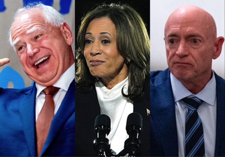 Kamala Ruled Out Mark Kelly for VP To Avoid Attacks on His Military Record. Then She Picked Tim Walz, Who Misrepresented His Military Record.