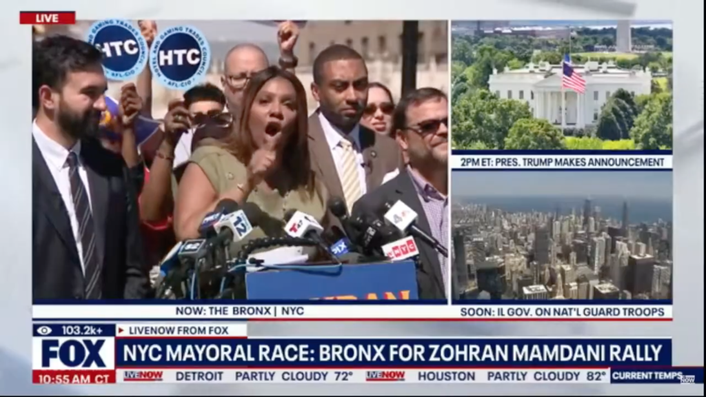 WATCH: AG Letitia James Mispronounces Zohran Mamdani’s Name While Mocking Those Who Can’t Pronounce It