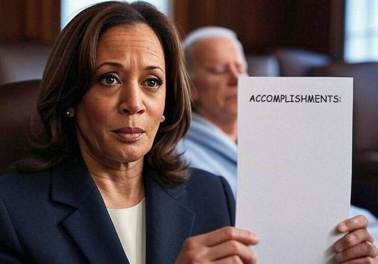 Sore Loser: Kamala Harris Slams Biden White House for Refusing to Tout Her 'Accomplishments'