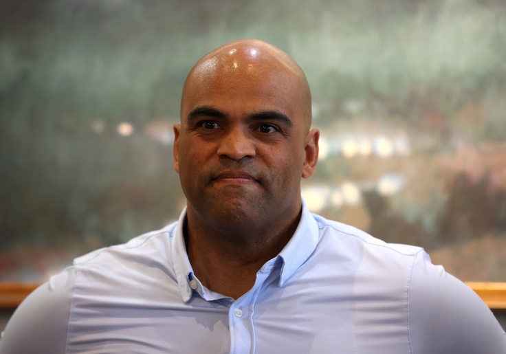 Texas Senate Candidate Colin Allred Holds Voter Registration Drive at Dallas Church as Pastor Attacks Charlie Kirk