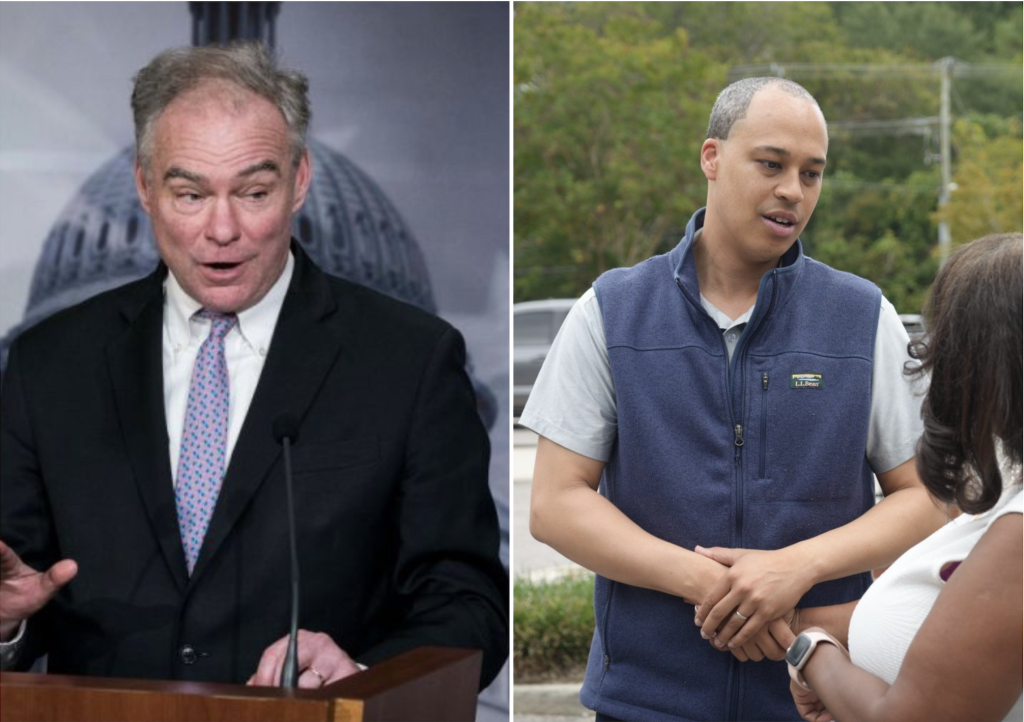 Tim Kaine Calls Jay Jones ‘Two Bullets’ Texts ‘Indefensible,’ Then Defends Him