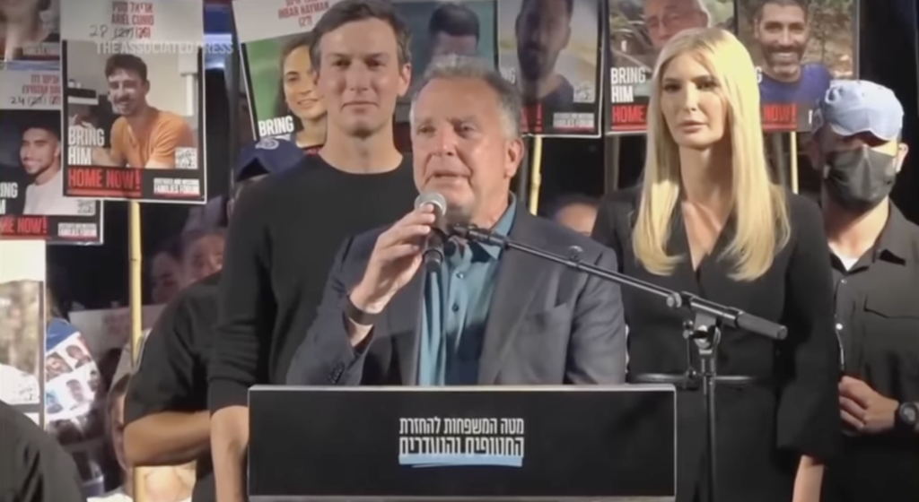 Kushner and Witkoff Praise 'Heroism' of IDF and 'Exceptional' State of Israel Ahead of Hostage Release
