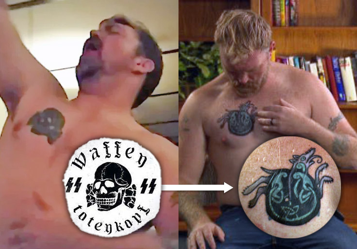 Operation Blitz-Cringe: Graham Platner Swaps Nazi Skull for Morbidly Obese Celtic Wolf