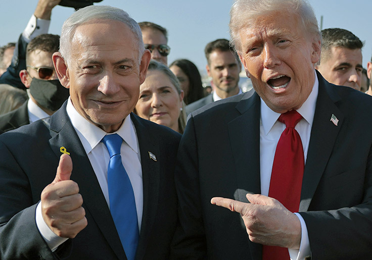 BEASTMODE: Trump Floats Netanyahu Pardon Because 'Who the Hell Cares' About Cigars and Champagne