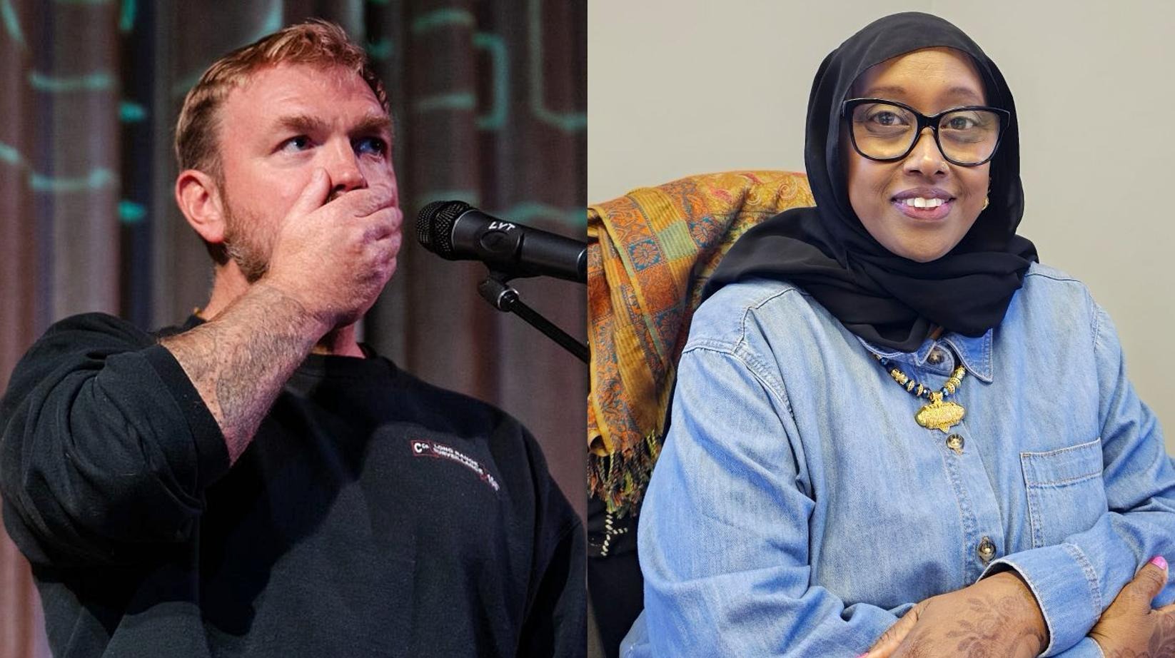 Democrat Graham Platner Rallies With 'Good Friend' Somali Lawmaker Who's a 'Person of Interest' in Congressional Fraud Investigation