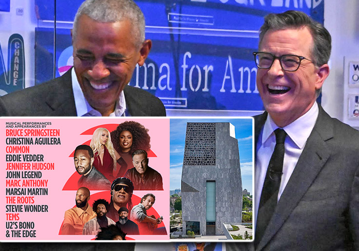 The Audacity: Obama Slams America's Fixation on Wealth and Fame Ahead of Star-Studded Launch Party for $850M Shrine to Himself