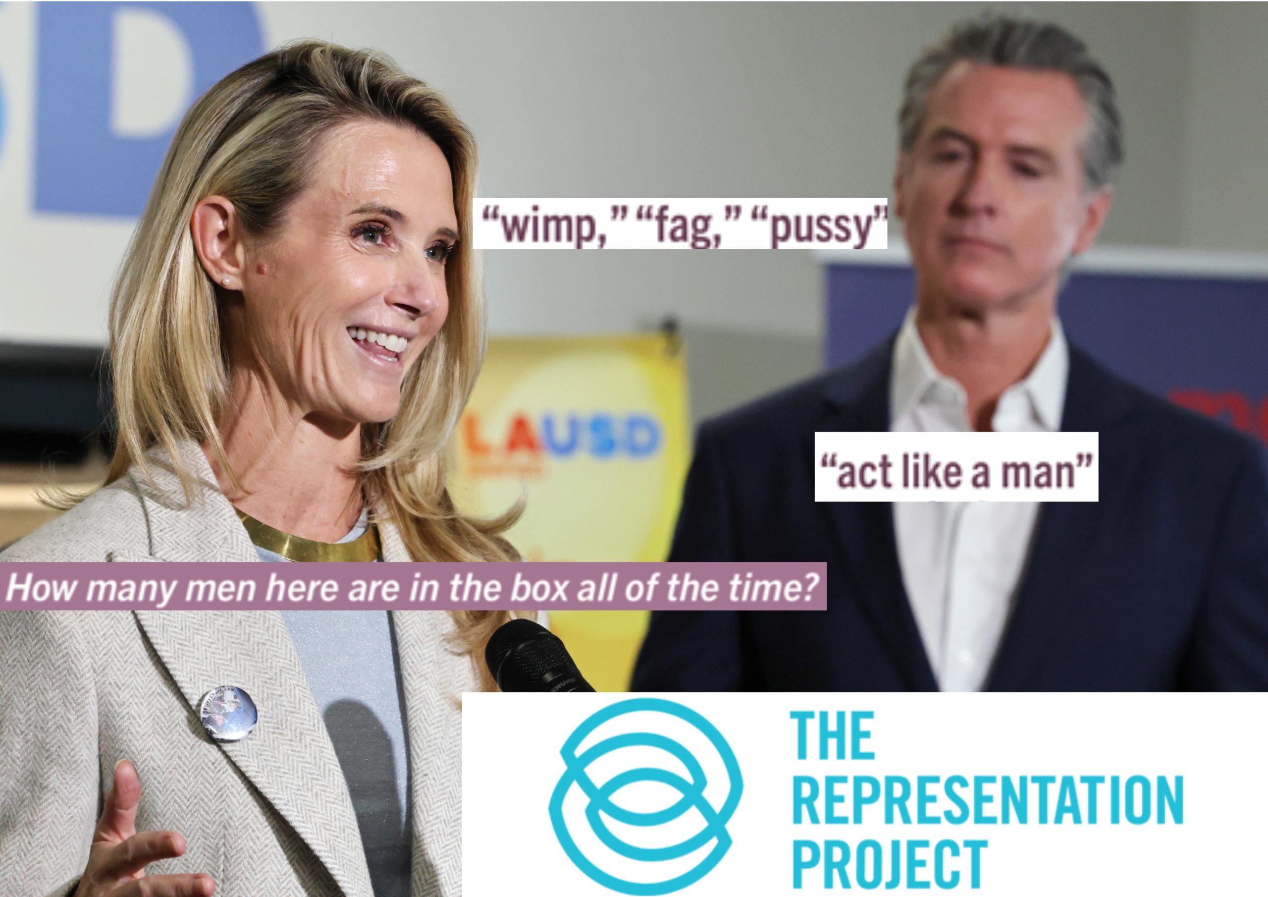 Jennifer Siebel Newsom's Radical Gender Documentaries Force Student Viewers To Reveal If They're Gay and ID Classmates Who May Be Derided as 'Fags': Films Are Funded and Promoted by Newsom Donors, Appointees