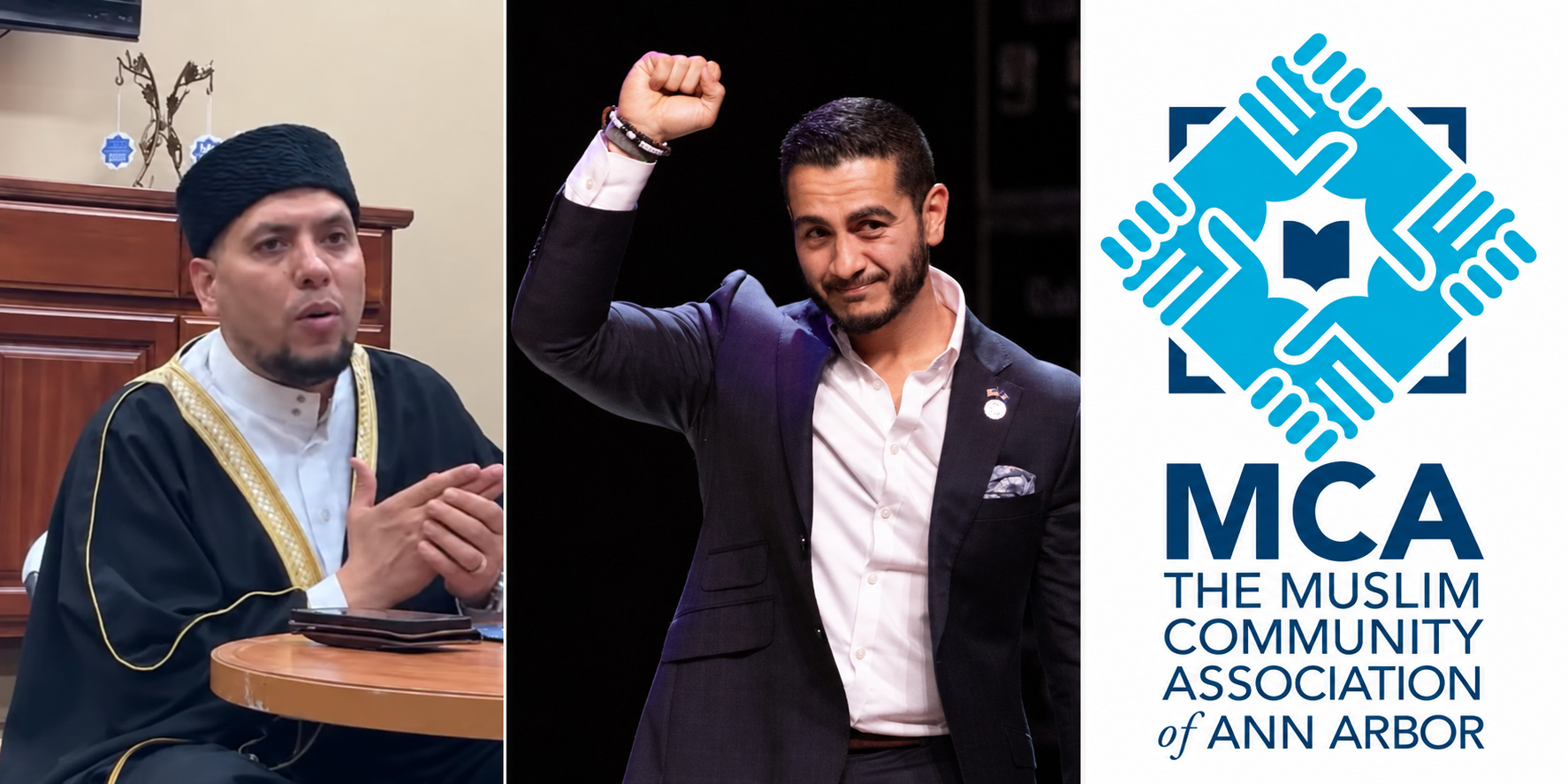 Imam ruft Michigan‑Muslime auf, Abdul El‑Sayed zu wählen, verurteilt Homosexualität und jüdische Gelehrte